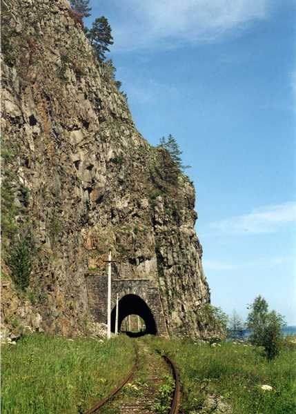 Восточный портал тоннеля Столбы